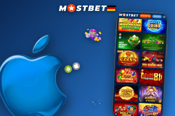 Mostbet App iOS – Anmeldebildschirm mit Face-ID-Unterstützung auf dem iPhone